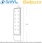 Sebury STouch2 Slimline Keypad & Reader, Wiegand Output/Input