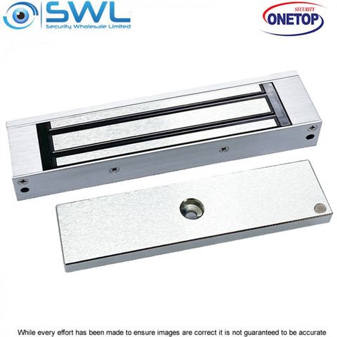 ONETOP CCW30S DSS: Micro Surface Mount Mag Lock, 12/24 VDC, 150kg Monitored