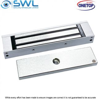 ONETOP CCW30S DSS: Micro Surface Mount Mag Lock, 12/24 VDC, 150kg Monitored