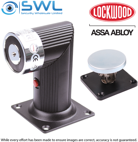 ASSA ABLOY EMH50-FM Floor Mount Fire Door Holder 12-24Vdc, 23 Kg