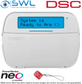 DSC Neo Kit: 8-64 Zone Panel, Cabinet, Transformer, Tamper, LCD KP Prox