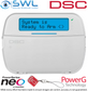 DSC Neo Kit: 8-64 Zone, Cabinet, Plug Pack, Tamper, RF LCD KP Prox