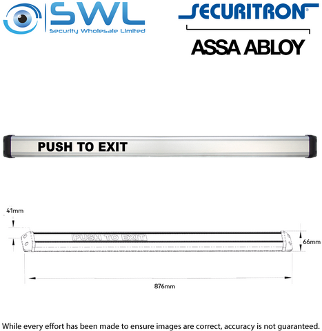 Lockwood EMB-CL Securitron Electromechanical Exit Bar 36"