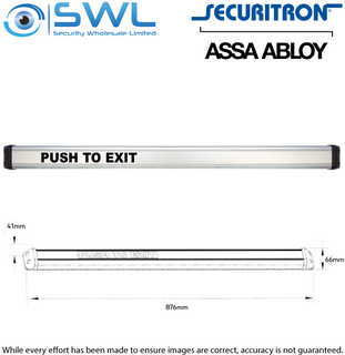 Lockwood EMB-CL Securitron Electromechanical Exit Bar 36"