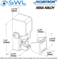 ASSA ABLOY SGL1-FSM Securitron 900kg GATE LOCK