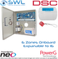 DSC Neo Kit: 6-16 Zone, Cabinet, Transformer, Tamper, RF LCD KP Prox