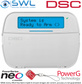 DSC Neo Kit: 6-16 Zone, Cabinet, Transformer, Tamper, RF LCD KP Prox