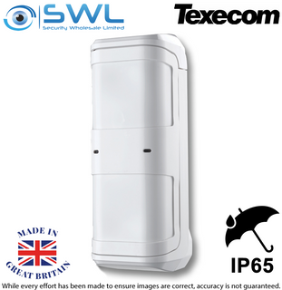 Texecom Capture CD: AFQ-0002 Outdoor Dual PIR, 12m, IP65, White