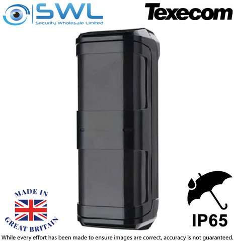Texecom Capture CD: AFQ-0001 Outdoor Dual PIR, 12m, IP65, Black