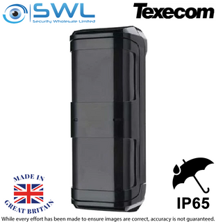 Texecom Capture CD: AFQ-0001 Outdoor Dual PIR, 12m, IP65, Black