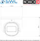 Provision-ISR DH-340IPSN-MVF-G:S-Sight:4MP GREY Turret Hybrid 20m LED 2.8-12mm