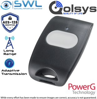 Qolsys: PG4938 Wireless 433MHz Single Panic Button Remote