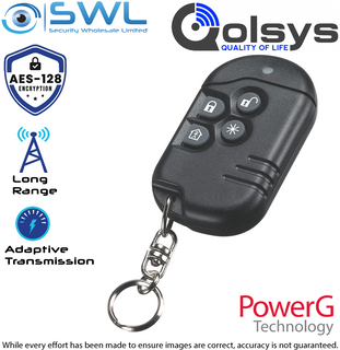Qolsys: PG4939 Wireless 433MHz 4 Button Remote