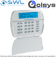 Qolsys: HS2LCDWF433 WIRE-FREE 433MHz Full English LCD 2-Way Keypad