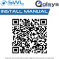 Qolsys: HS2LCDWF433 WIRE-FREE 433MHz Full English LCD 2-Way Keypad