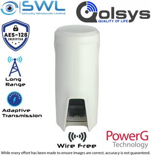 Qolsys: PG4902 Wireless 433MHz Outdoor Curtain PIR Detector: 8m