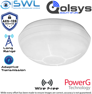 Qolsys: PG4872 Wireless 433MHz 360° Degree PIR: 20m Diameter Max