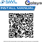 Qolsys: PG4872 Wireless 433MHz 360° Degree PIR: 20m Diameter Max