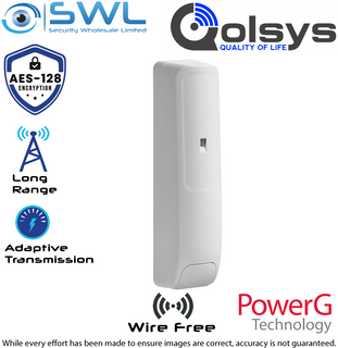 Qolsys: PG4935 Wireless 433MHz Shock Sensor