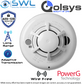 Qolsys: PG4936 Wireless 433MHz Photoelectric Smoke & Heat Detector
