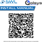 Qolsys: PG4945 Wireless 433MHz Door Contact c/w Auxilliary Input