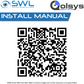 Qolsys: PG4312 Wireless 433MHz Outdoor Magnetic Reed Contact c/w Aux Input