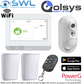 Qolsys PwerG Kit: 1x Hub, 1x 4 Button Remote, 1x Cam PIR, 2x Pet PIR's