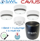 Cavius Wireless Family Kit: 3 x CAV10WF Smoke, 1 x CAVTH10WF Heat