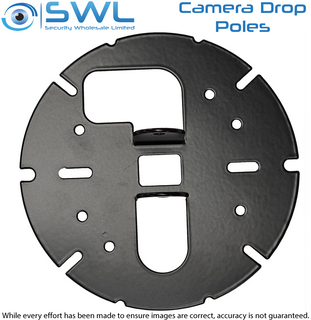 Dropper Pole CMBKT155-B: Camera Bracket 155mm Black