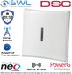 Qolsys PowerG Siren Kit: 1x Indoor Siren, 1x Outdoor Siren, Wireless
