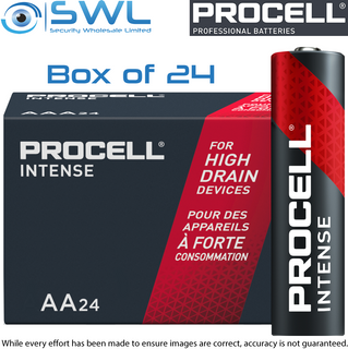 Procell Intense Alkaline: AA Batteries - Box of 24