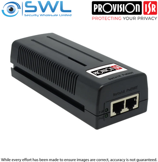 Provision-ISR PoEI-0130 30W  PoE Ethernet Injector, 100Mbps