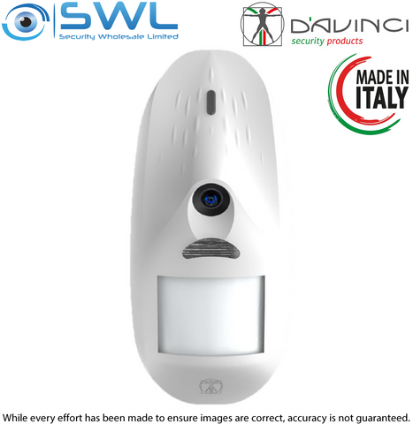 D'AVINCI Globo Cam: Wireless 915MHz Indoor PIR With Integrated Camera 90°