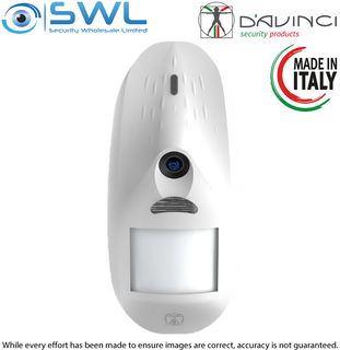 D'AVINCI Globo Cam: Wireless 915MHz Indoor PIR With Integrated Camera 90°