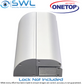 ONETOP L&Z EM3500: L&Z Bracket for In-Swing Door Installation c/w COVER