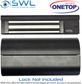 ONETOP L&Z EM3500: L&Z Bracket for In-Swing Door Installation c/w BLACK COVER