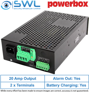 Powerbox PB251A-12CM-H: 13.8VDC 20A Power Supply, 16A Output + 4A Charging