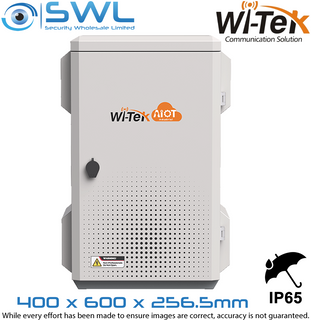 Wi-Tek WI-IOTBOX02 V3 Outdoor Cabinet 400x600x256.5mm, IP65, IK10, Fan, Tamper