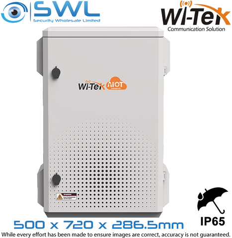 Wi-Tek WI-IOTBOX03 V3 Outdoor Cabinet 500x720x286.5mm, IP65, IK10, Fan, Tamper