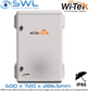 Wi-Tek WI-IOTBOX03 V3 Outdoor Cabinet 500x720x286.5mm, IP65, IK10, Fan, Tamper