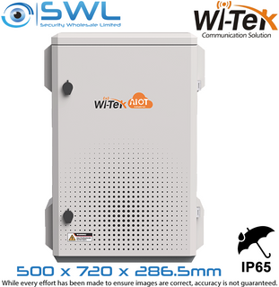 Wi-Tek WI-IOTBOX03 V3 Outdoor Cabinet 500x720x286.5mm, IP65, IK10, Fan, Tamper