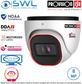 Provision-ISR 8CH NVR12 KIT: With 2x 8MP Eye-Sight Turrets 2.8-12mm 4Tb HDD