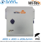 Wi-Tek WI-IOTBOXMINI: O/D Cabinet 300x 300x 206.5mm, Fan, Tamper, IP65, IK10