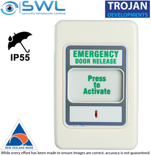 Trojan Em Rex: Emergency Door Exit Release Unit IP55