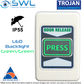 Trojan Press Rex Press To Exit Backlight Green-Green 12VDC / 24VDC - IP55