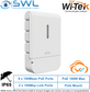Wi-Tek WI-PCES210G-O:8x 100Mbps PoE Ports+ 2x 100Mbps RJ45, 100W O/D Switch IP65