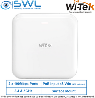 Wi-Tek WI-AP218AX-Lite V2: 2.4G & 5.8G Indoor Ceiling AP, Wi-Fi 6, Cloud