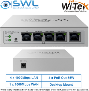 Wi-Tek WI-AC105P V2: Centralized Management For 32APs