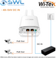 Wi-Tek WI-LTE117-O V2: 4G Router + 2.4G WiFi, 2x 100Mbps RJ45 48V PoE In & Out