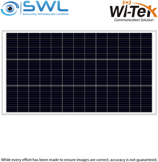 Wi-Tek WI-PV200-39 200W: Single Crystal Silicon Solar Panel, For 12V Batt System